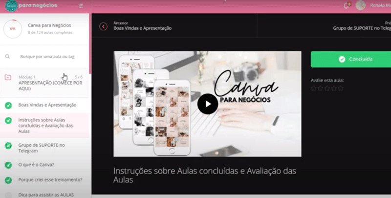 Imagem ilustrativa do curso Canva para Negócios 